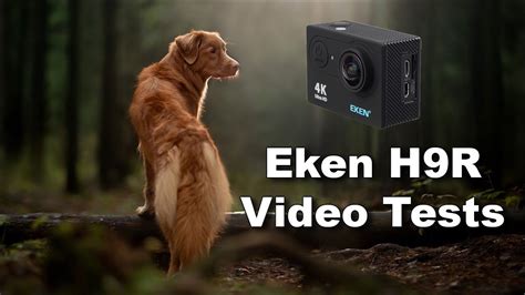 Камера Eken H9R Video test 4k 50fps Render YouTube