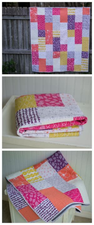 New Free Fat Quarter Fizz Quilt Pattern From Fat Quarter Shop