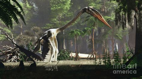 Quetzalcoatlus Prehistoric Flying Reptile Photograph By James Kuether