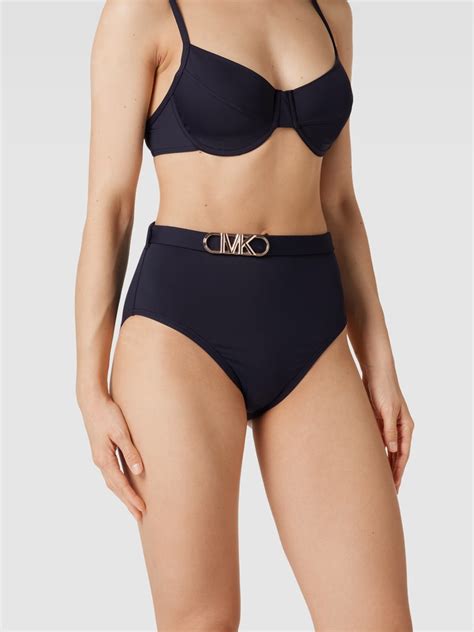 Kup Online MICHAEL Michael Kors Figi Bikini Z Wysokim Stanem I