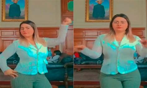 Tania Ramírez Comparte En Tiktok Un Baile Realizado En El Congreso Atv