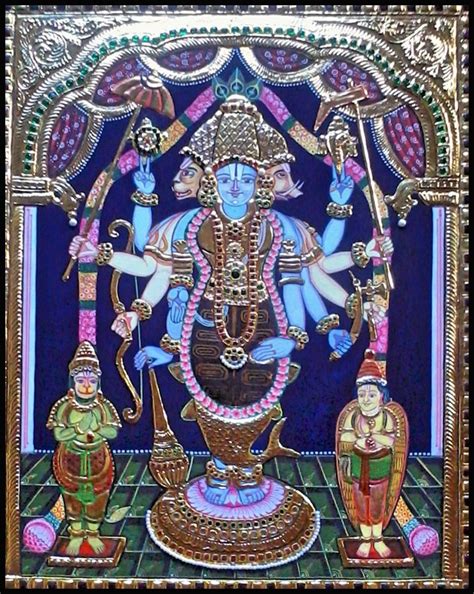 Tanjore Painting By Vijayalakshmi Prathamarts