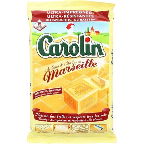 Carolin Sols Au Savon De Marseille X Lingettes Ultra Impr Gn Es