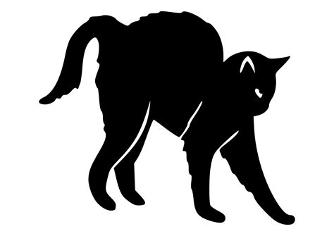Трафарет кота: скачать и вырезать — 3mu.ru