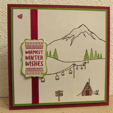 Set De Tampons Stampin Up Mountain Adventure No L En