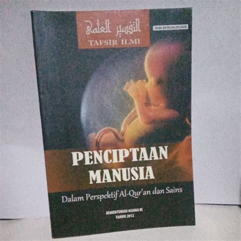 Jual Buku Penciptaan Manusia Dalam Perspektif Alquran Dan Sains