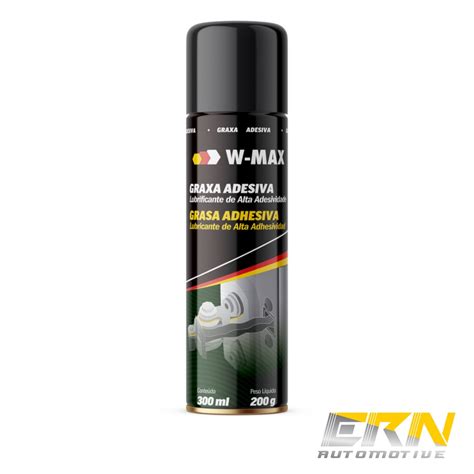 Graxa Adesiva W Max 300ml Lubrificante Corrente Wurth Shopee Brasil