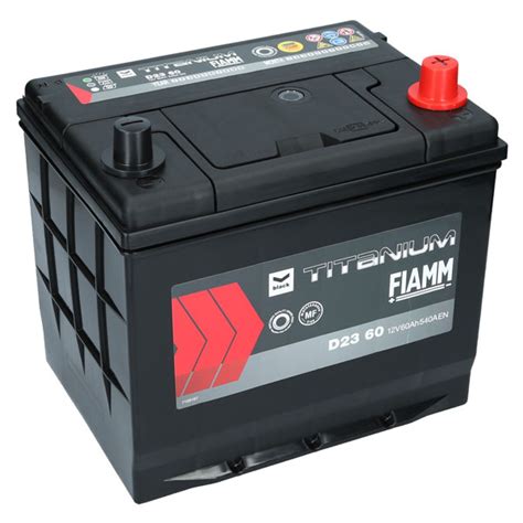 Autobatterie V Ah A En Fiamm Titanium Black D