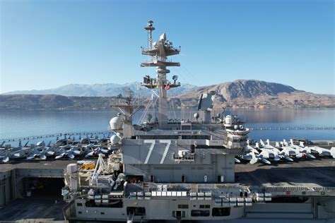 Dvids Images Nsa Souda Bay Welcomes Uss George H W Bush Cvn