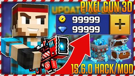 New Pixel Gun D Hack Mod Unlimited Coins And Gems Level