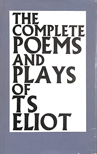 Complete Poems And Plays Of Ts Eliot Eliot T S 9780571088577