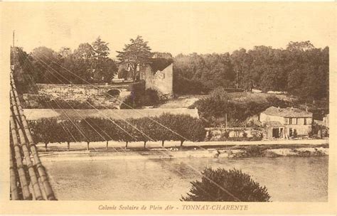 Tonnay Charente Tonnay Charente Colonie Scolaire De Plein Air Cpa