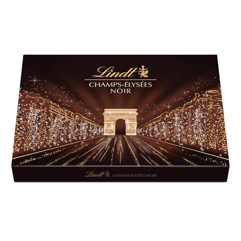 Lindt Champs Elys Es Assortiment De Chocolat Noir Extra Fin Fourr