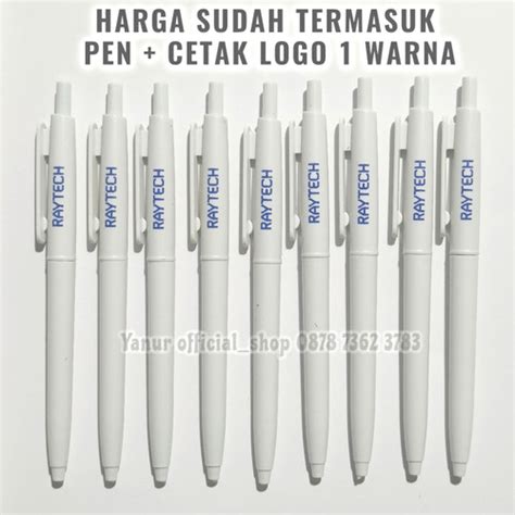 Jual Pulpen Custom Logo Pulpen Promosi Sablon Pulpen Pen Hotel Pulpen