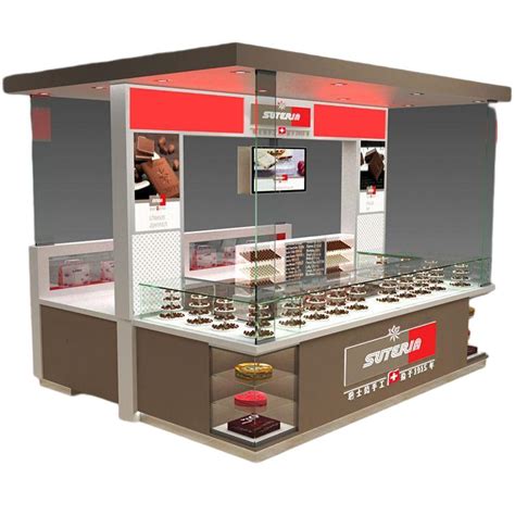 3 M By 3 M Chocolate Kiosk Mall Chocolate Stand For Sale Mall Kiosk