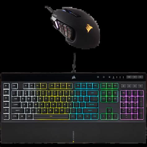 Corsair MMO Gaming Bundle K55 Pro Keyboard And Scimitar Pro Mouse