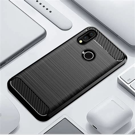 Funda De Silicona Suave Para Xiaomi Redmi Carcasa Completa De Fibra