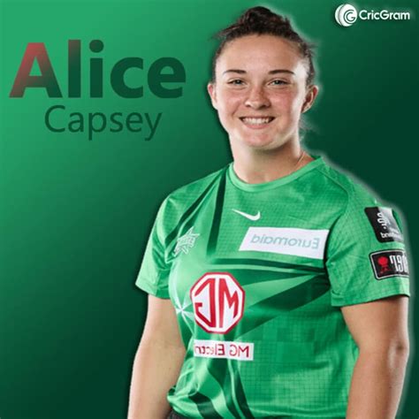 Alice Capsey Stats, Age, Wiki, Profile, WPL, husband, WBBL, and Family ...