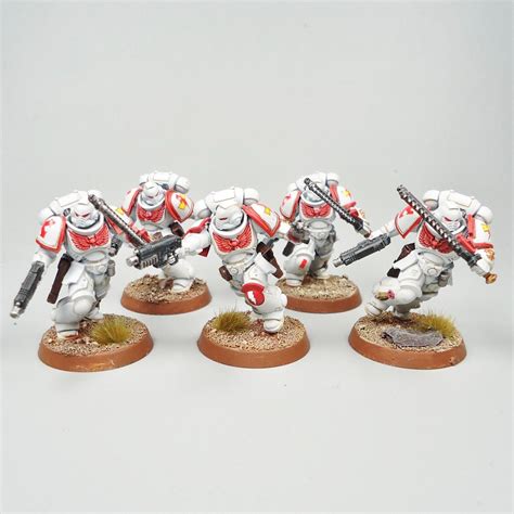 Warhammer 40k Army Space Marines White Scars Assault Intercessors X5