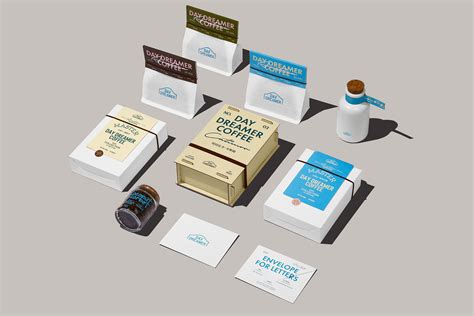 「daydreamer」coffee Brand Identity Design咖啡品牌设计 Behance