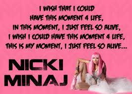 Unread Articles: Moment 4 Life video | Nicki Minaj - Moment for Life lyrics