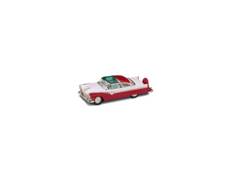 Hot Wheels Ldc94202r Ford Crown Victoria 1955 Redwhite 143 Modellino