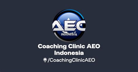 Coaching Clinic AEO Indonesia Linktree