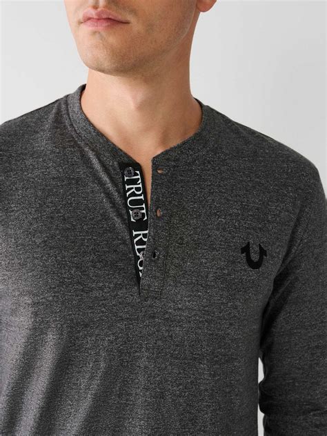 Logo Henley Shirt