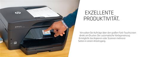 HP OfficeJet Pro 6970 All In One Tinten Multifunktionsdrucker Schwarz