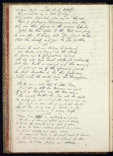 28 Folio 10 Verso Manuscript Of Don Juan Don Juan Manuscript