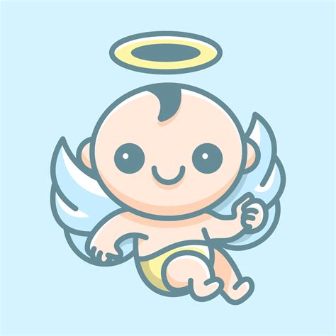 BABY ANGELS CUTE 11123661 Vector Art at Vecteezy