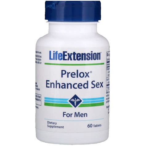 Life Extension Prelox Enhanced Sex For Men 60 Tablets By Iherb