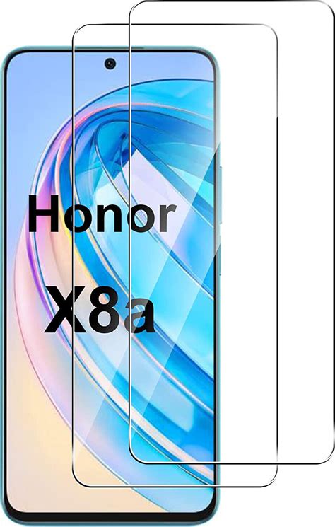 For Honor X8a Case Carbon Phone Cover Glass Screen Protector EBay