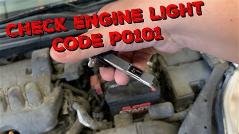 Nissan Sentra Code P0101 Check Engine Light Youtube