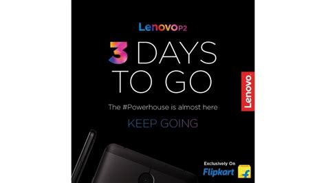 Lenovo P2 With 5100mAh Battery Set To Launch In India On Wednesday