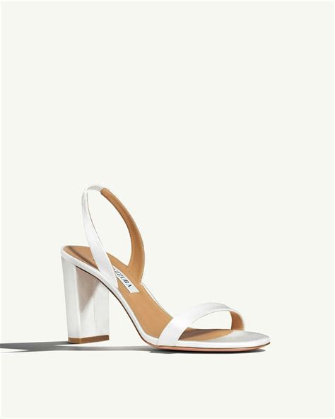 Bridal Acquapazza So Nude Block Sandal 85 Women White Esther Monico