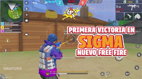 MI PRIMER PVP EN SIGMA EL NUEVO FREE FIRE 2023 Sigma Gameplay New