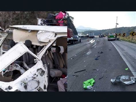 Accidente Automovilístico Sobre La Autopista México Querétaro Deja 3