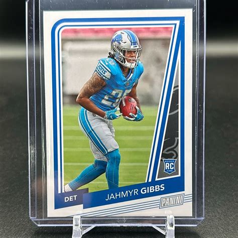 Jahmyr Gibbs RC 2023 National VIP Exclusive Rookies Pack Detroit Lions