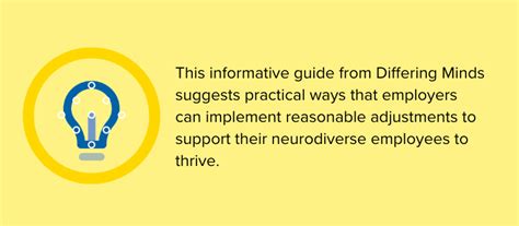 Differently Wired Hub 20 Examples Of Reasonable Adjustments To Offer Your Neurodiverse