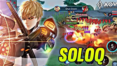 Errol Genos Gameplay Soloq Arena Of Valor Youtube