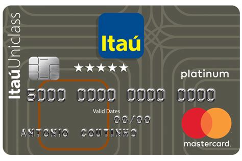 Cartão Itaú Uniclass Mastercard Platinum Análise