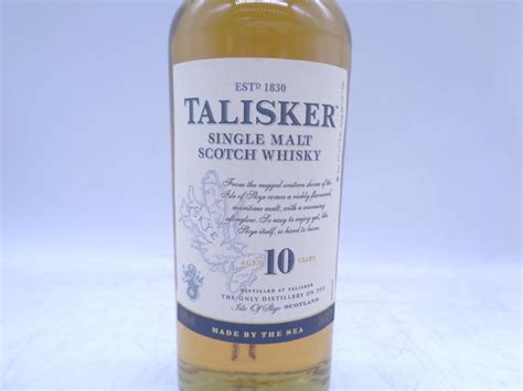 Yahooオークション Talisker タリスカー10年 200ml シングルモルト