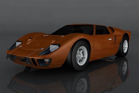 1966 Ford GT40 3D model | CGTrader