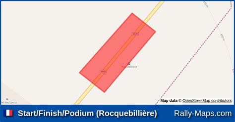 Karte Start Ziel Podium Rocquebilli Re Rallye R Gional De La