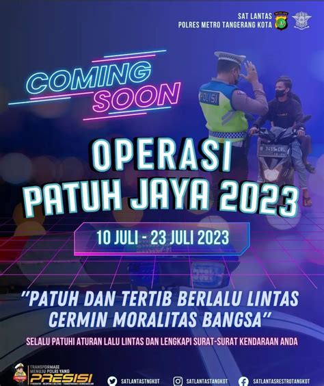 Operasi Patuh Jaya 2023 Ingat Hanya Polantas Yang Bersertifikasi Yang