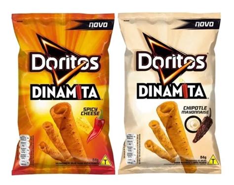 Kit 2 Doritos Dinamita Spicy Cheese E Chipotle Maionese 84g Mercadolivre