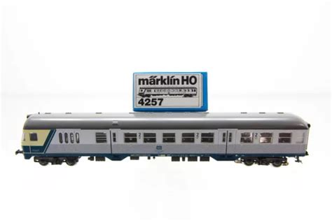 H0 MÄRKLIN 4257 Nahverkehr mit Steuerabteil DB 2 Kl Personenwagen AC