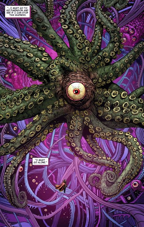 Shuma Gorath Doctor Strange Art Cosmic Horror Horror Art