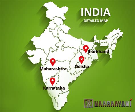 Top 4 Locations For Mining Activities In India Naaraayani